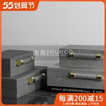 Modern Home Soft Adornment Tabletop Containing box Swing Piece Boilerplate Room Sales office Bedroom Dressers Dresser Debut box