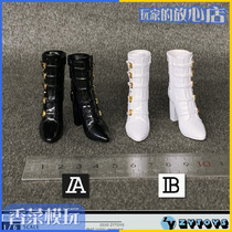 ZYTOYS ZY1023 1 6 womens high-top boots hollow spot