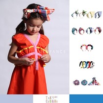 ■LENFANCE spot Tia Cibani 21 Spring and Summer Children's Butterfly Knot Wide Side Side Heart Heart Heart