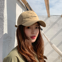 Cap Children Spring Fall Baseball Korean version Tide Explicit Faces 100 lap fashion cool chic new net red duck tongue cap woman