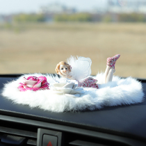 Car perfume car ornaments aromatherapy creative cute angel doll studded car accessories beauty decoration gift