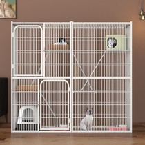 Cat Cage Cat Villa Mega Free Space Cat House Large Breeding Cat House Home Pet Kitty Small Cat Nest