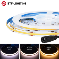 FCOB high density brightness light strip 528 beads 8MM wide 24V soft light bedroom Kitchen Home Interior Furnishing Light Belt