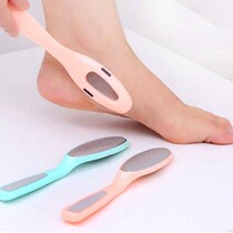 Multiple stainless steel foot grinder pedicure double-head rubbing board brush off dead skin file foot grinding stone tool