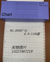 Dahua Chino EH meter recording paper 200XF-31 Temperature Form Paper Long Z Folded 200x75