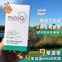 Spot to MitoQ Milk Thistle Capsules Liver Treasure Capsules Protect and support liver health Stay up late 60 capsules