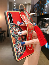 oppoa8 mobile phone case opa8 womens national tide 0ppoa8 Chinese style opp0a full-edged oppora8 anti-drop PPO A8 lanyard opooa8 silicone