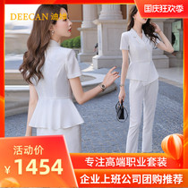 DEECAN high-end general Manager Professional suit suit suit female 20 new Korean beauty salon sales department overalls summer
