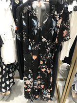 mecity2018 summer dress womens fashion transparent print dress 544496 tag 999