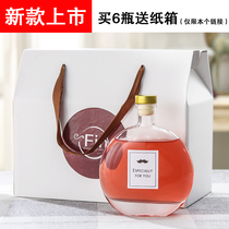 Creative wine bottle glass sealed bottle cold bottle cold-brewed tea bottle glass cold-bubble bottle