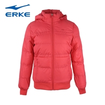 Hongxing Erke cut-off clearance womens winter warm cold cotton-padded jacket womens cotton-padded jacket brand casual down jacket