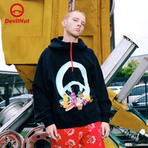 DEVIL NUT Tide brand demon 21 autumn and winter New Men and women couples loose leisure clothes health ATO