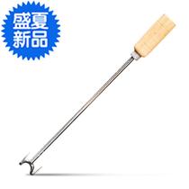 Kitchen convenient cooking meat long handle fork fried hook tool rear kitchen hand-held extended storage fork barbecue C shop