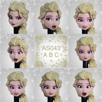 Spot ASTOYS 1 6 female soldier doll AS043 movable eye head carving Ice queen Aisha Aisha