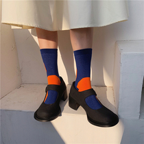 LET ME SEE autumn and winter elegant wind flowers socks womens short socks tide ins Japanese cute cotton socks breathable