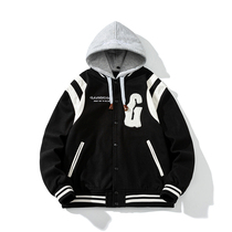 2021 new spring and autumn baseball uniform mens jacket student couple leisure Tide brand loose size air force flight jacket