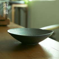 Iron glaze pot bearing tea bearing dry bubble table kung fu tea tea set accessories tea pot pad