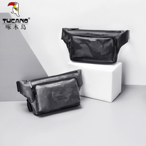 Woodpecker chest Bag Mens Tide brand running Bag Mens crossbody bag womens ins small light casual mens bag shoulder bag