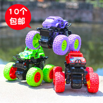  New inertial stunt four-wheel drive off-road vehicle childrens boy fall-resistant model car toy car car baby gift