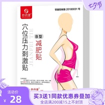 (Buy 2 get 1 free of the same style)Miaodantang acupoint pressure stimulation sticker Type B weight loss sticker 6cm*7cm*12 sticker box