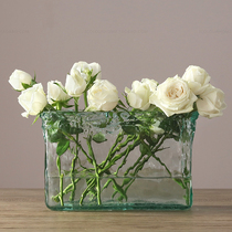 Spain imported handmade environmental protection glass vase European decoration Pandora series living room dining table large vase