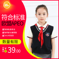 topteam Mai think Primary School red scarf 1 meter standard childrens trumpet first grade 1-3-5 grade cotton cloth