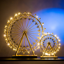European-style wrought Ferris wheel model creative home bedroom decorations ornaments romantic Tanabata gifts