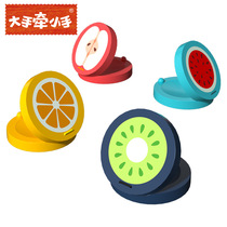 Cartoon Wood Love Hormone Kindergarten Children Lovely Fruit Pattern Kindergarten Gift Purpose Nostalgic Toy Zc