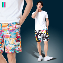 Shorts men wear casual sports pants home sleepy pants in pants in pants beach five - minute pants on holiday