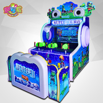 Game ice man Water Man 3 person shooting machine arcade coin-operated water gaming entertainment equipment manufacturers