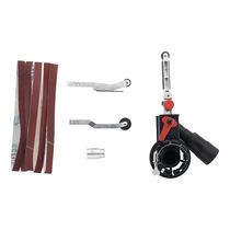 Corner Mill Stainless Steel Sand Belt Machine Corner Frosted With Handpiece Retrofit Sandpaper Machine Woodworking Round Pipe Polishing Machine