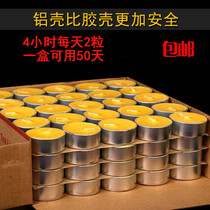 Buddha Buddhist supplies for the lamp Ghee lamp 100 4-hour smoke-free candles for the Buddha lamp Changming lamp manufacturers