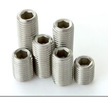 M20M24 304 stainless steel hexagon flat end set screw machine rice top wire stop screw *20*25-55