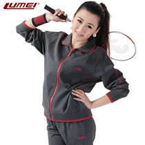 Spring and autumn season middle-aged sportswear suit womens cotton casual mom outfit large size loose morning exercise sportswear