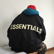 FOG FEAR OF GOD double line ESSENTIALS niche Tide brand high street loose cotton jacket jacket men