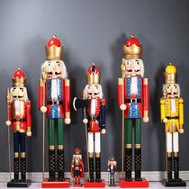 Eurostyle Walnuts Clips Puppet Soldiers Decorations Creative Door Hall Café Hotel Mall Lobby Greet Guests