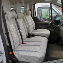 SAIC Chase V80 car seat cover 3 5 6 7 9 seats G10 V90 fabric ice silk seat cover cushion all inclusive four seasons