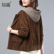 Clip Cotton Jacket Woman 2021 New Winter Thickened Short Casual Spring Autumn Clothing Middle Aged Mom Lamp Covet Jacket Winter