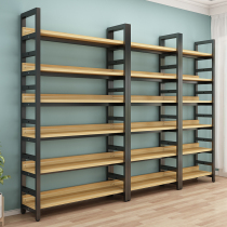 Bookshelf Floor shelf Bedroom simple bookcase Wrought iron shelf Multi-storey display shelf Home living room storage rack
