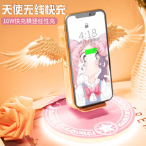 Applicable to promotional hot Angels Wings wireless charger web celebrity with Apple 11 mobile phone charging Huawei Xiaomi