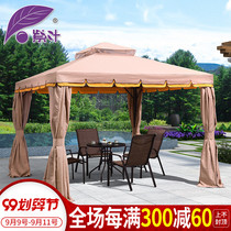Tent pendulum stall with patio Large Roman shed Four Corner Umbrella Tent Home Awning Canopy Outdoor Rain Shelter
