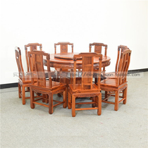 Burmese rosewood 1 38 national color and heavenly fragrance dining table mahogany round dining table big fruit red sandalwood dining table restaurant table and chairs