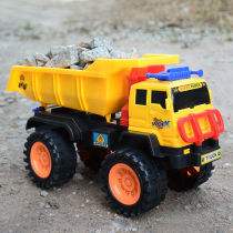 Large excavator engineering car set Boy Boy bulldozing forklift Bucket Car children toy car