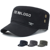 Hats Korean summer flat cap military cap outdoor baseball cap military training sports cap custom LOGO print