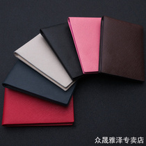 Car leather drivers license leather case personality driving license Protective case set mens motor vehicle driving license clip