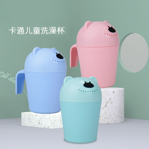 Baby baby water ladle shampoo cup bath spoon Water spoon Childrens thickened plastic shower shampoo cup water shower spoon