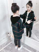 Childrens clothing girls autumn coat 2020 new Korean version of childrens long sleeve shirt girls Spring and Autumn foreign style clothes