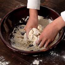 Hang pelvis household ceramic nonstick large old rubbed pelvic cover and pad basin Chinese pottery kitchen