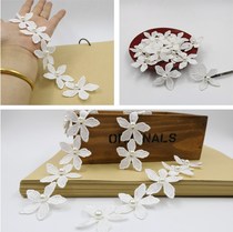 White Nail Beads Water Soluble Lace Flower Lace Handmade diy Hair Accessories Hairpin Hairband Accessories 1 yuan 5