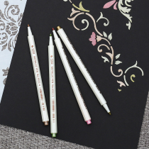 WEEK BAR hand account stationery STAA 6551 metal color pen Album graffiti pen Paint pen